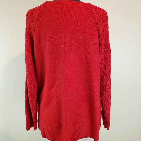 ➕ 89th & Madison Cableknit Sweater - Picture 2 of 4